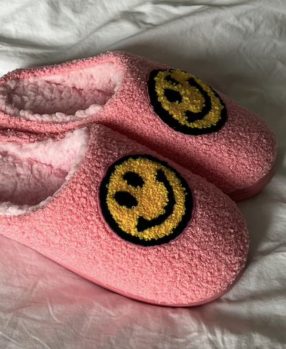PANTOUFLES PINK SMILEY😊