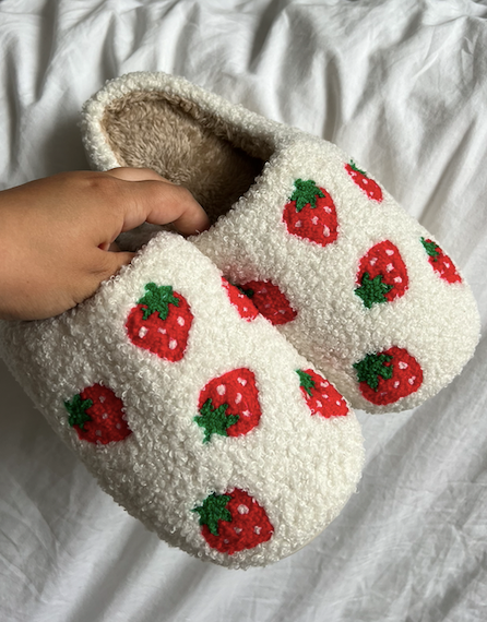 PANTOUFLES FRAISINETTE