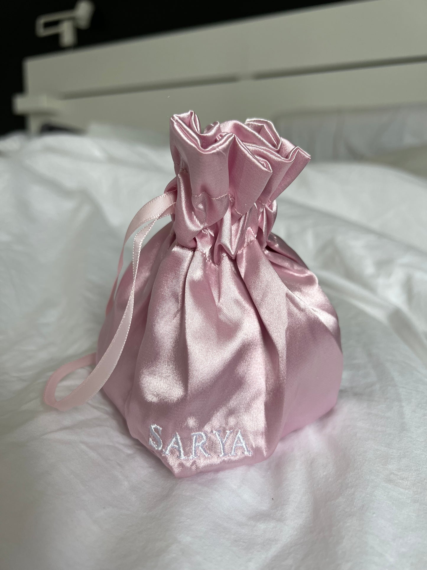 Small satin bag