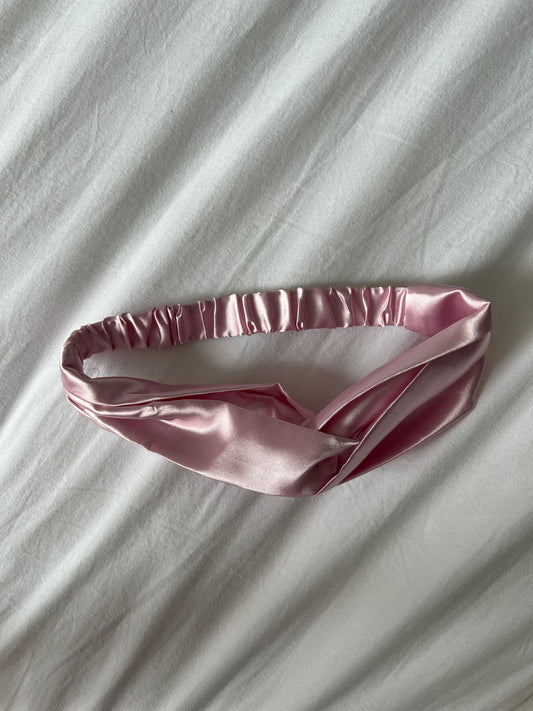 satin headband