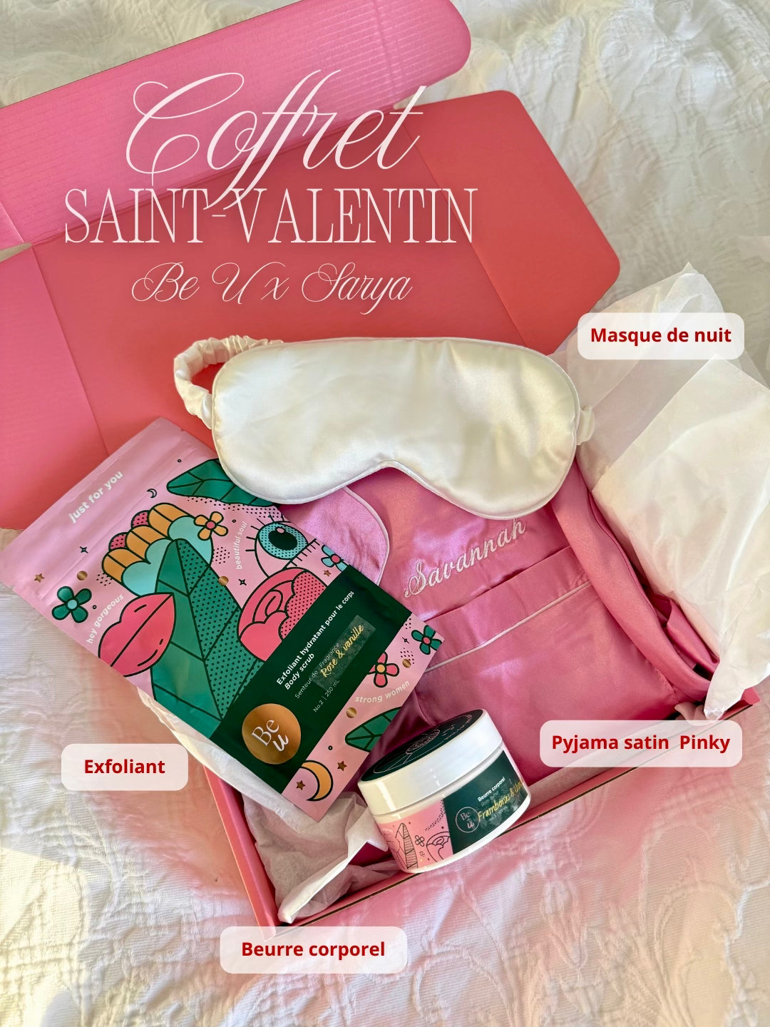 Boîte Saint-Valentin Be U x Sarya
