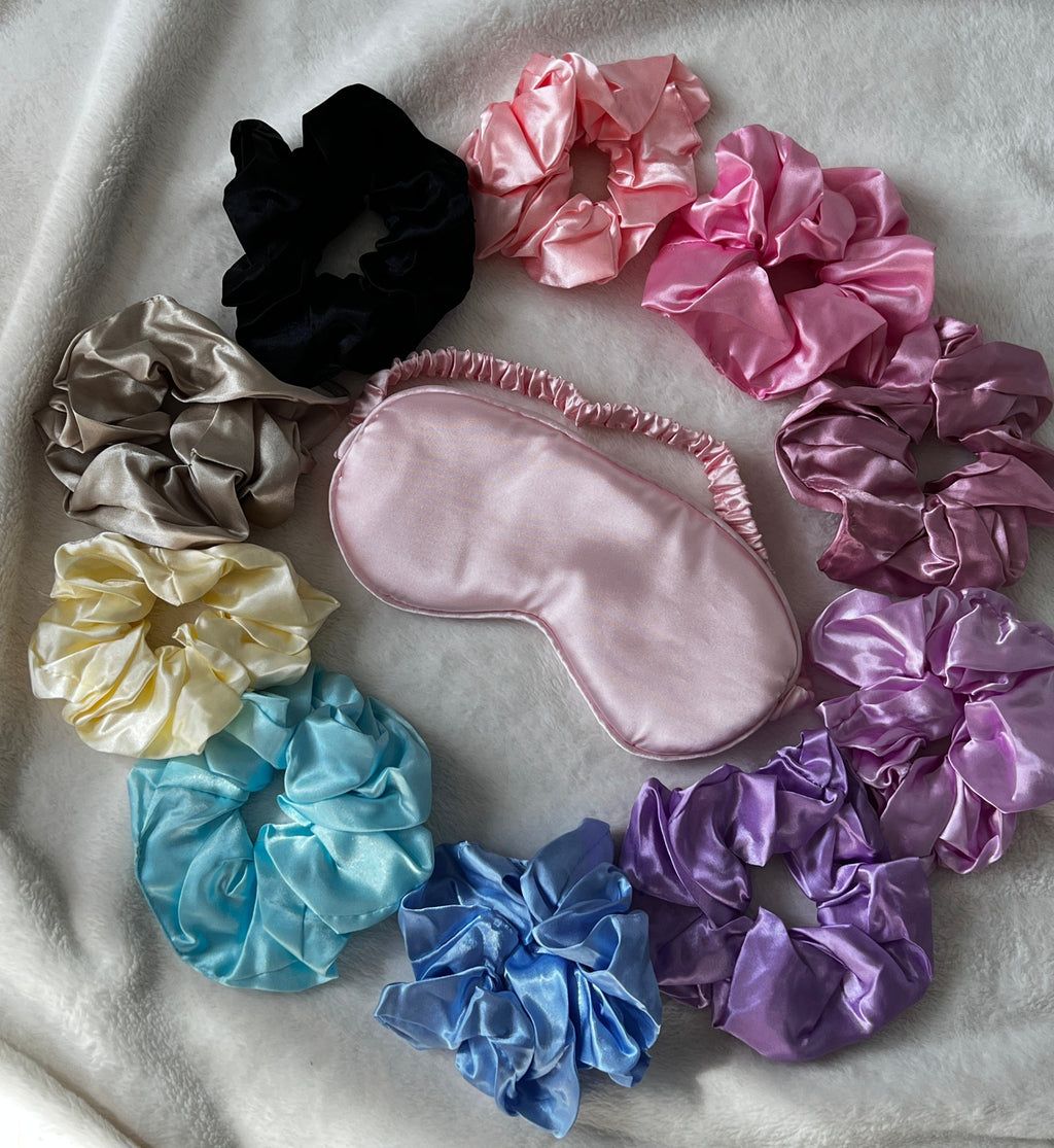 Satin scrunchie