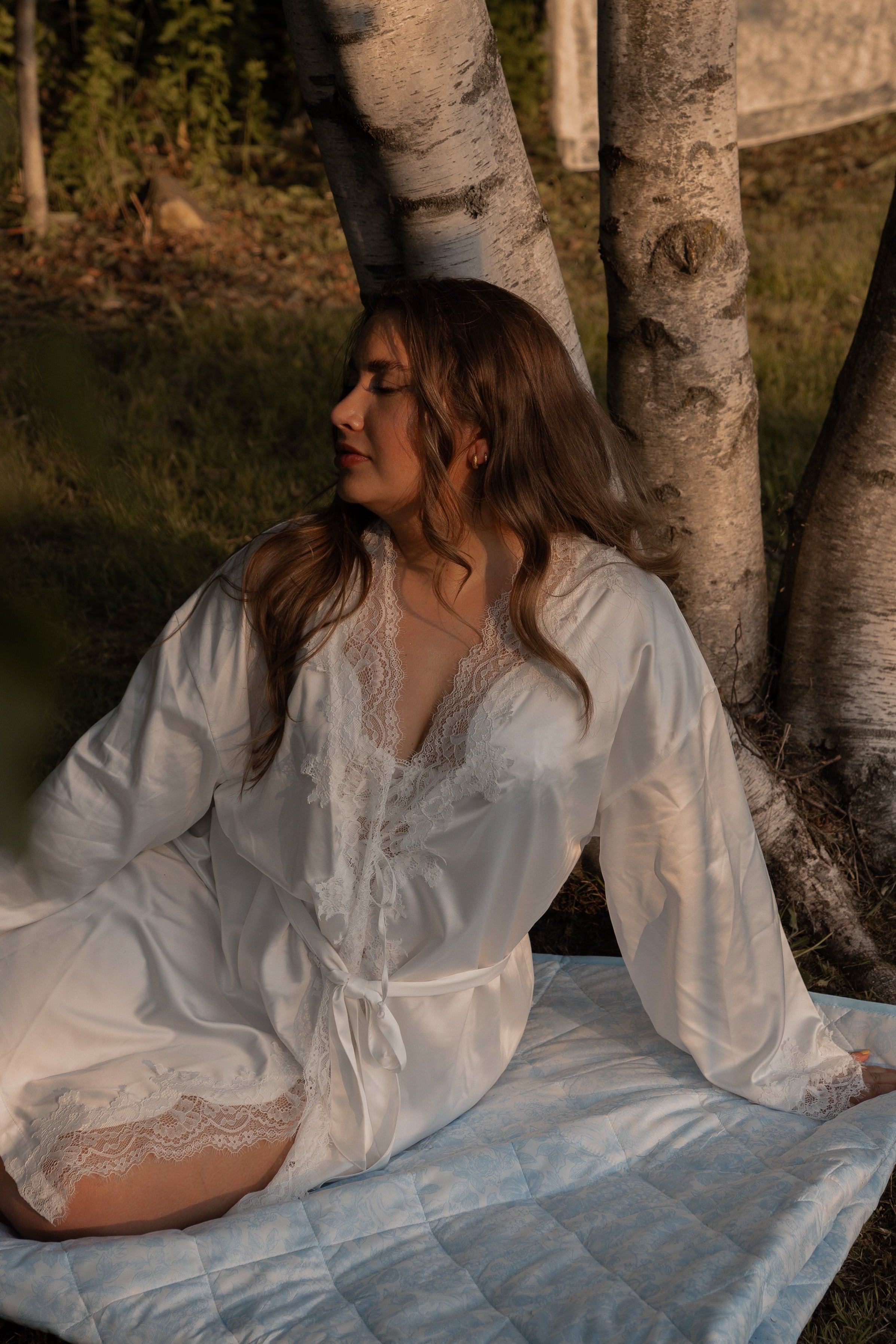Peignoir - Pearl