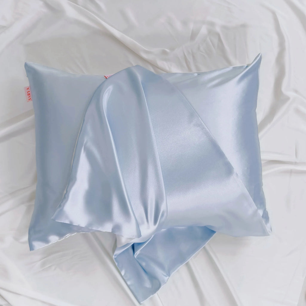 Duo taie et bonnet en satin