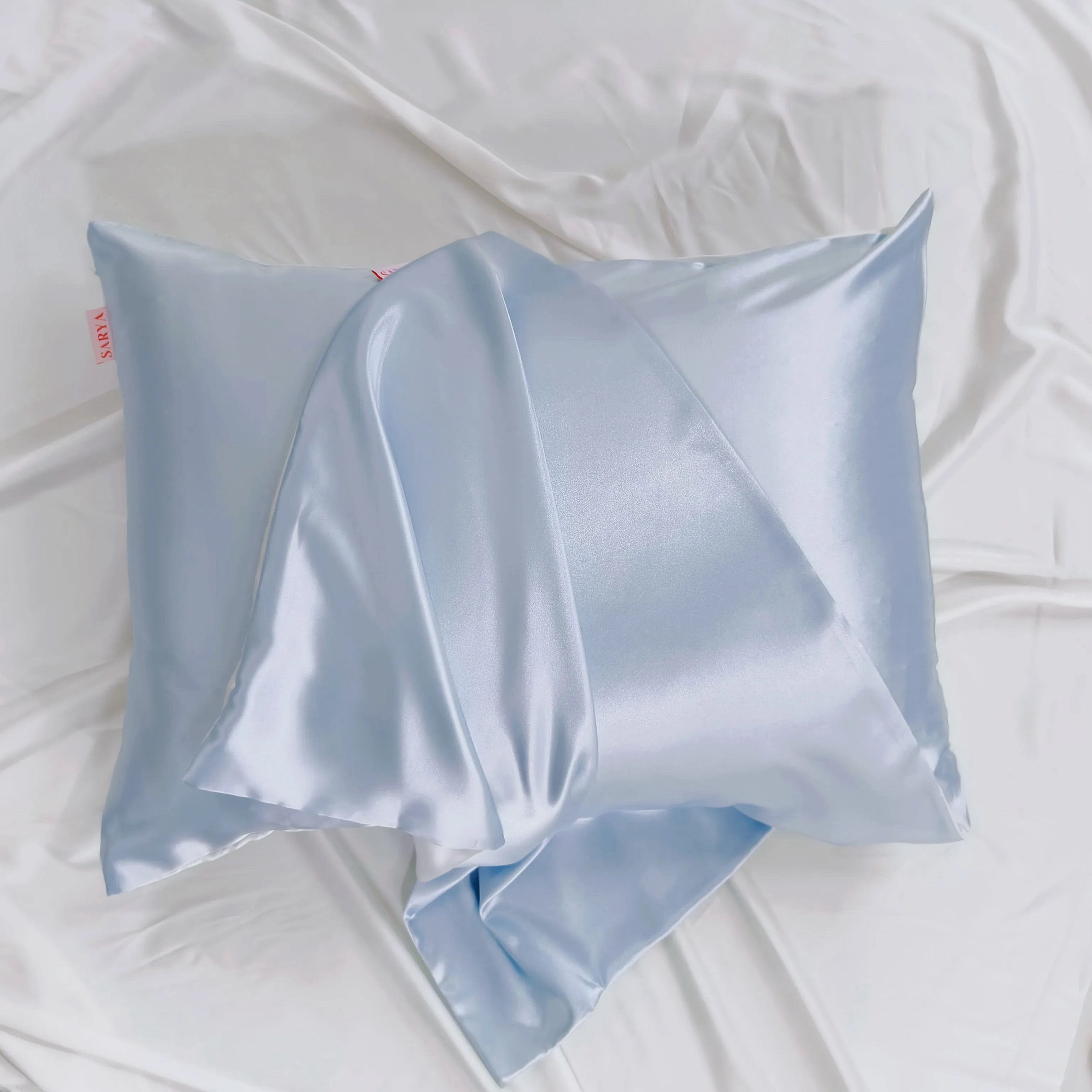 Duo taie et bonnet en satin