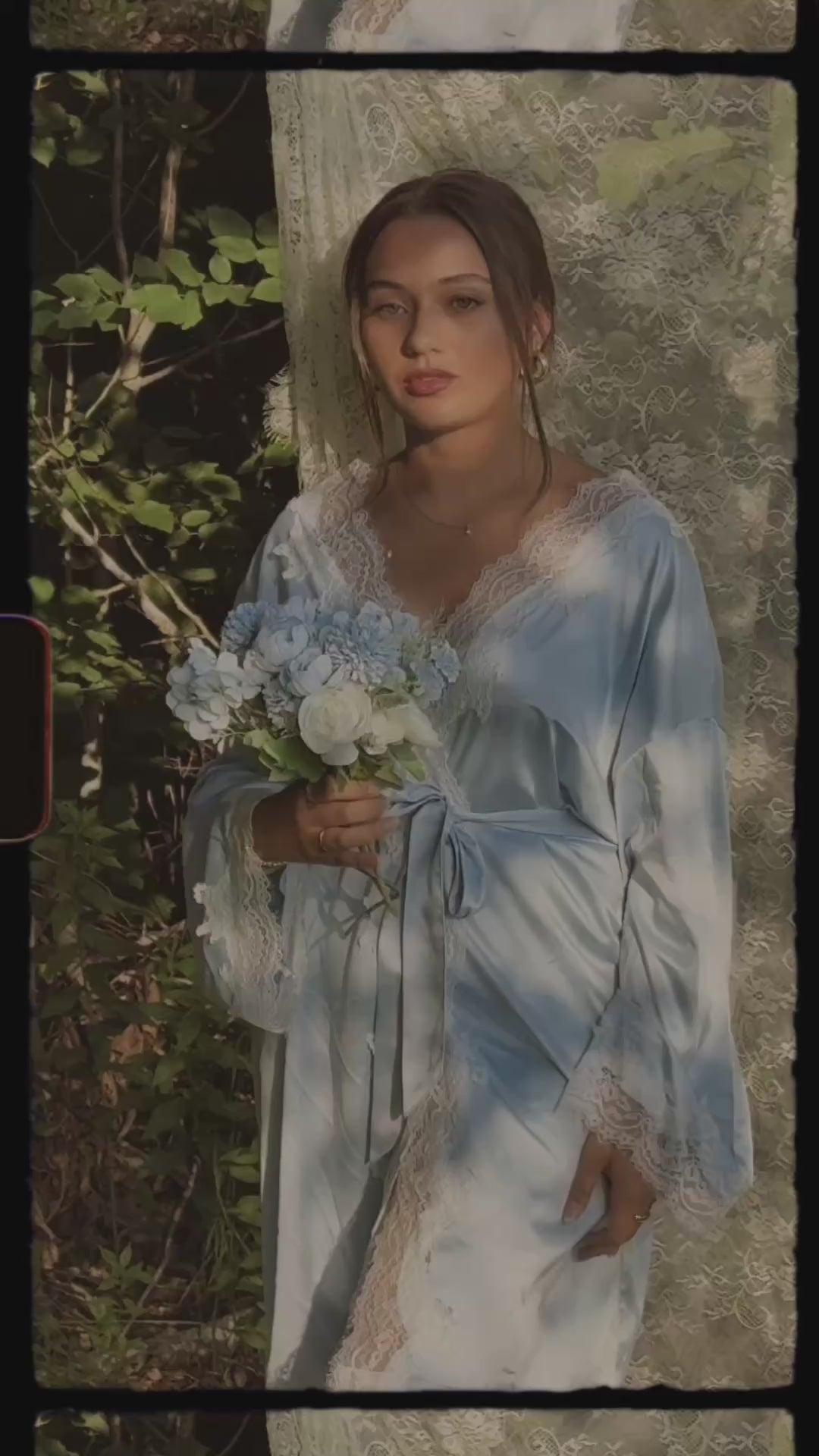 Peignoir - Something Blue