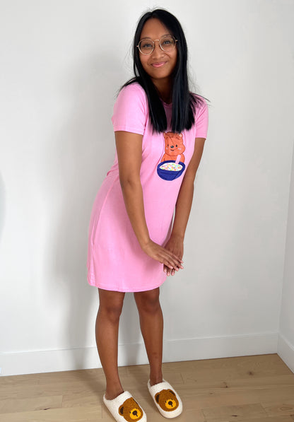 MORNING TEDDY NIGHTGOWN