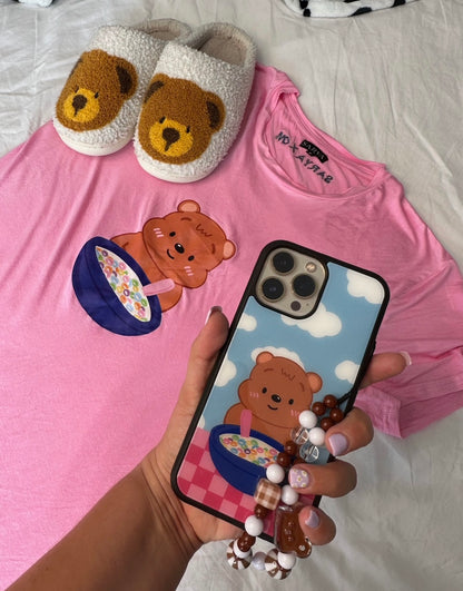 MORNING TEDDY NIGHTGOWN